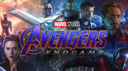 Avengers Endgame promotion.