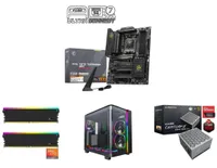 AMD X870 Tomahawk, 32GB V-Color Manta XSky DDR5-6400 , Montech King 95, Montech Century II 1050W