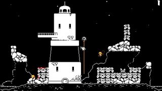 Minit and Spelunky fight over a lighthouse