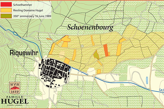 schoenenberg vineyard, alsace