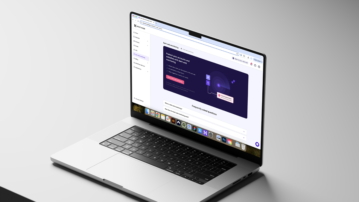 Hostinger integrates dark web scanning into hPanel