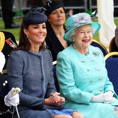 queen elizabeth ii and the duke and duchess of cambridge visit the east midlands