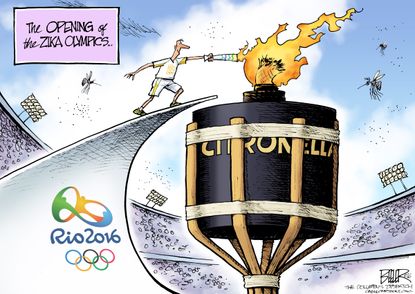 Editorial cartoon U.S. Rio Olympics