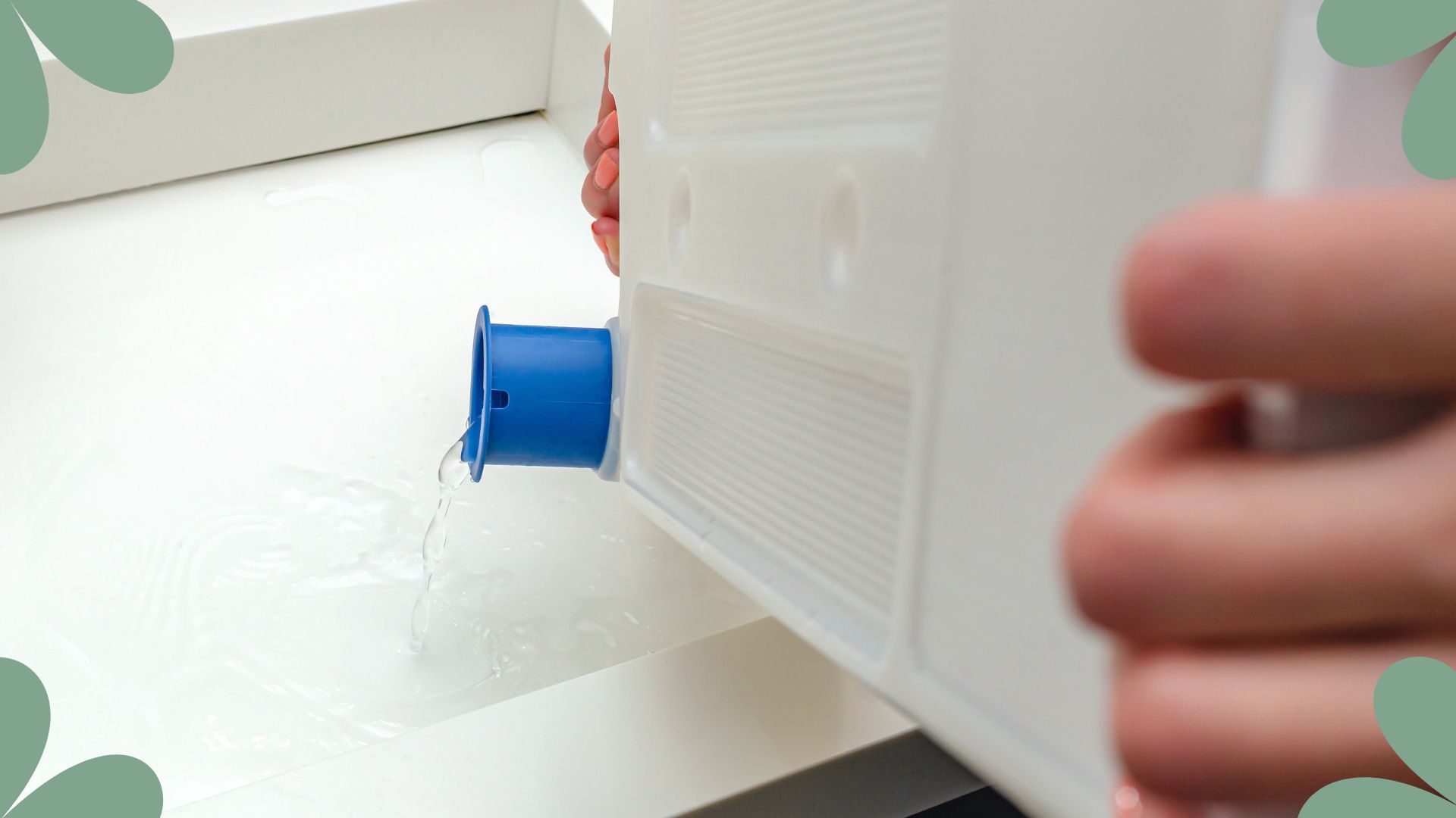  picture of woman pouring out water from tumble dryer condenser tank to question how to reuse tumble dryer water