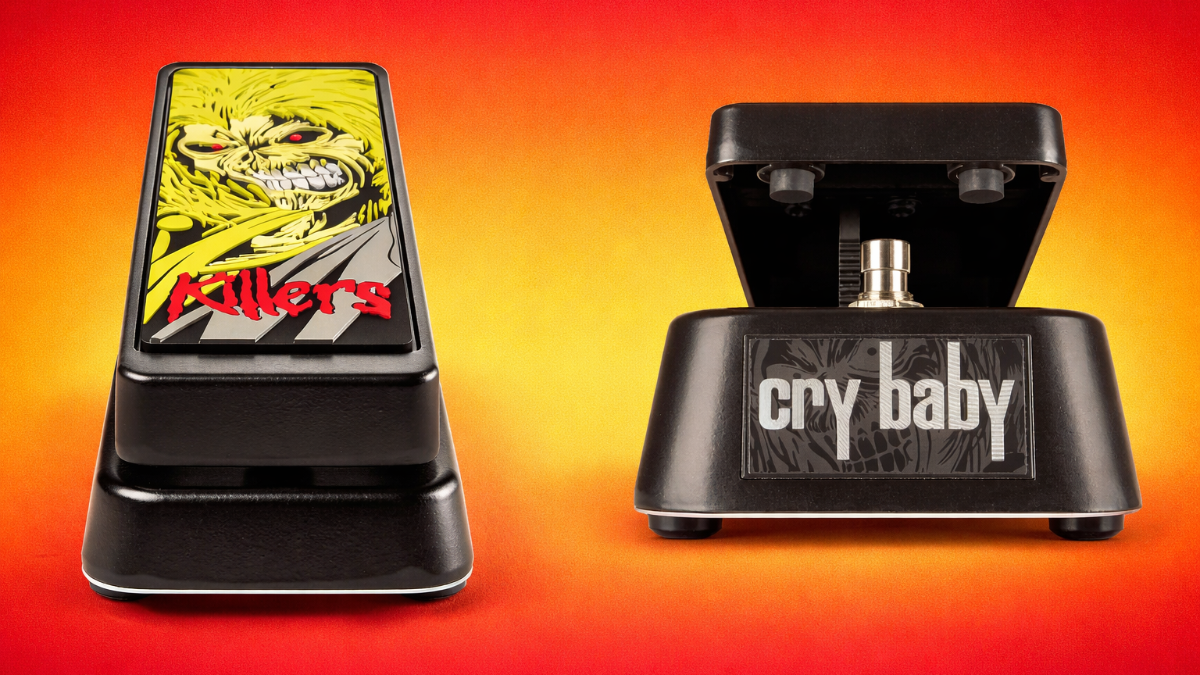 Jim Dunlop drops the Iron Maiden Killers Cry Baby Wah | Guitar World