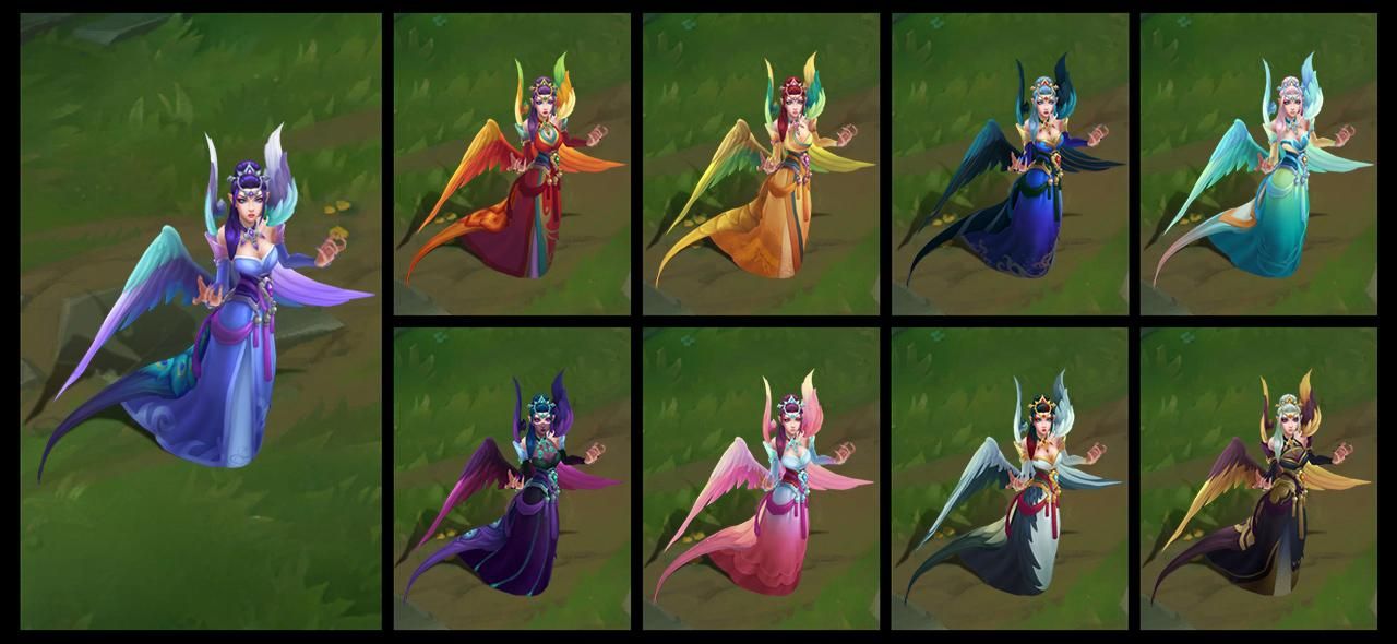 League of Legends Magestic Empress Morgana chroma