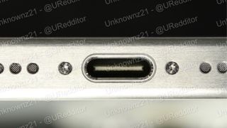 iPhone 15 Pro USB-C port