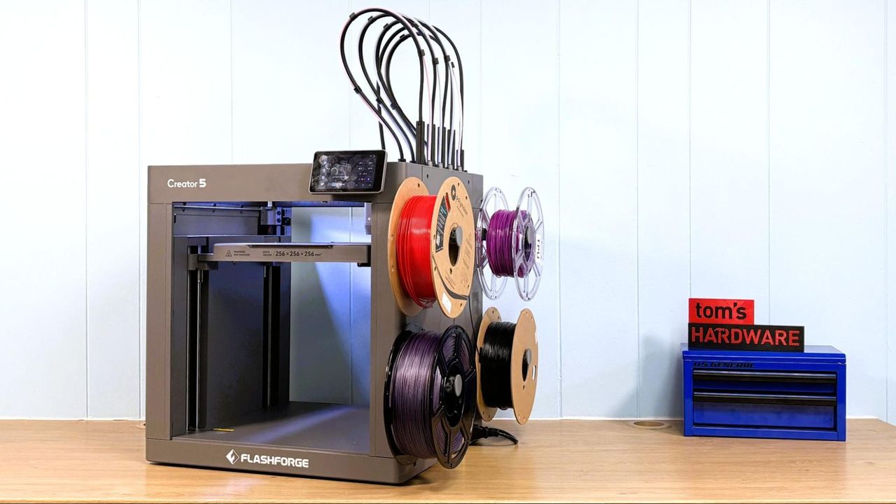 Flashforge Creator 5 review: Basic and affordable tool changer