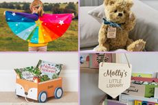 Personalised baby gifts from Not on The High Street, Etsy, and Great Little Trading Company