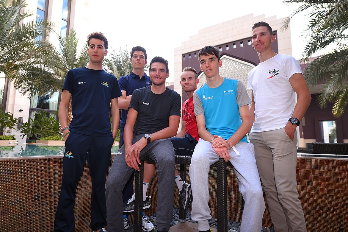The star riders at the Tour of Oman 2017