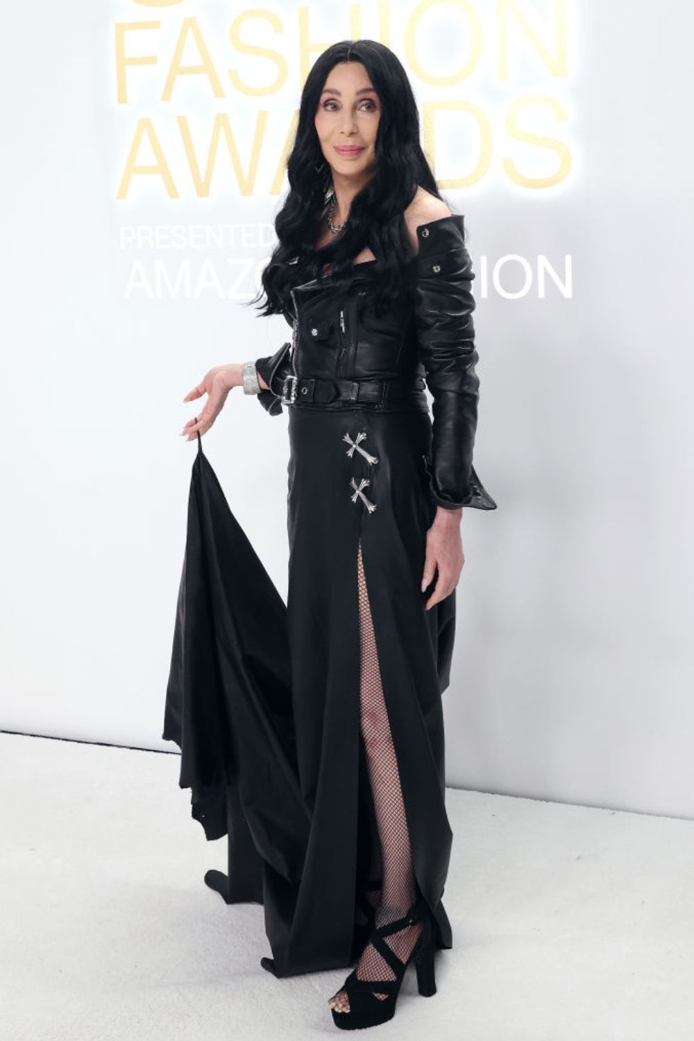 Cher on the red carpet at the CFDA Awards