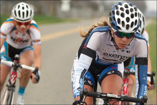Alison Tetrick (Exergy Twenty16) with a very impressive 2nd place showing today.