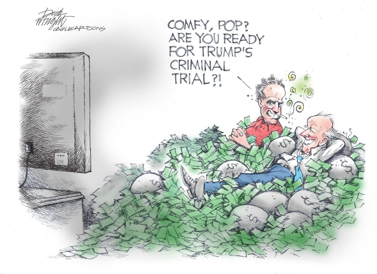 Political cartoon 