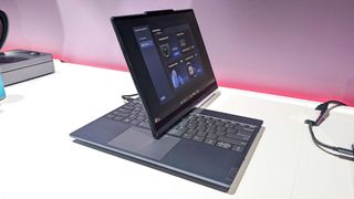 The Lenovo Auto Twist AI PC concept was shown off during Lenovo Tech World 2024.