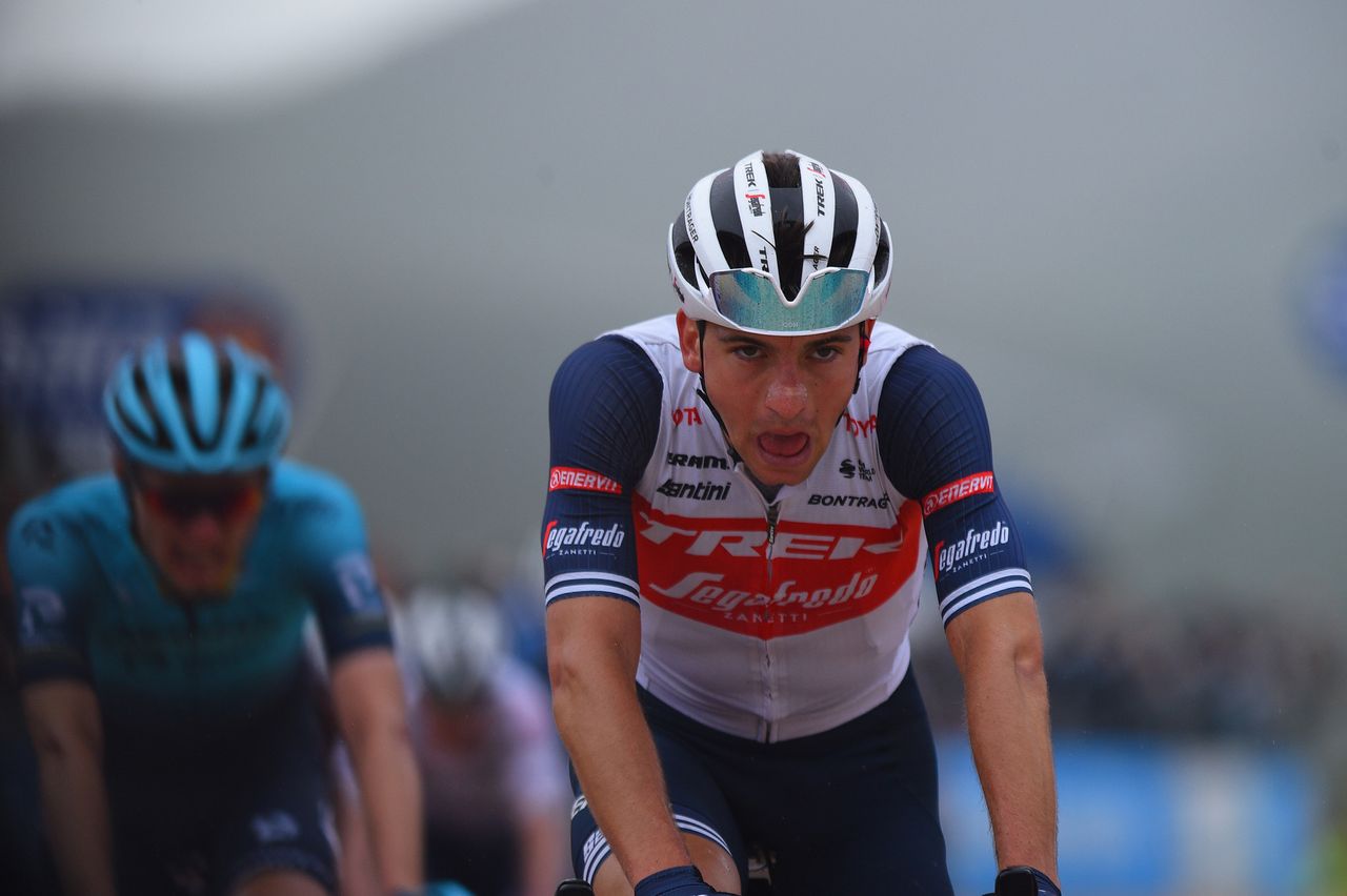 Giro d'Italia 2021 - 104th Edition - 9th stage Castel di Sangro - Campo Felice (Rocca di Cambio) 158 km - 16/05/2021 - Giulio Ciccone (ITA - Trek - Segafredo) - photo Dario Belingheri/BettiniPhoto&Acirc;&copy;2021