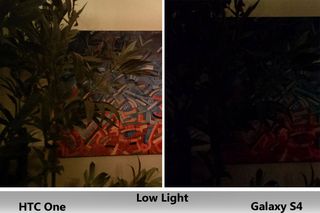 HTC One vs Samsung Galaxy S4 camera in lowlight