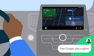 Android Auto play a game feature