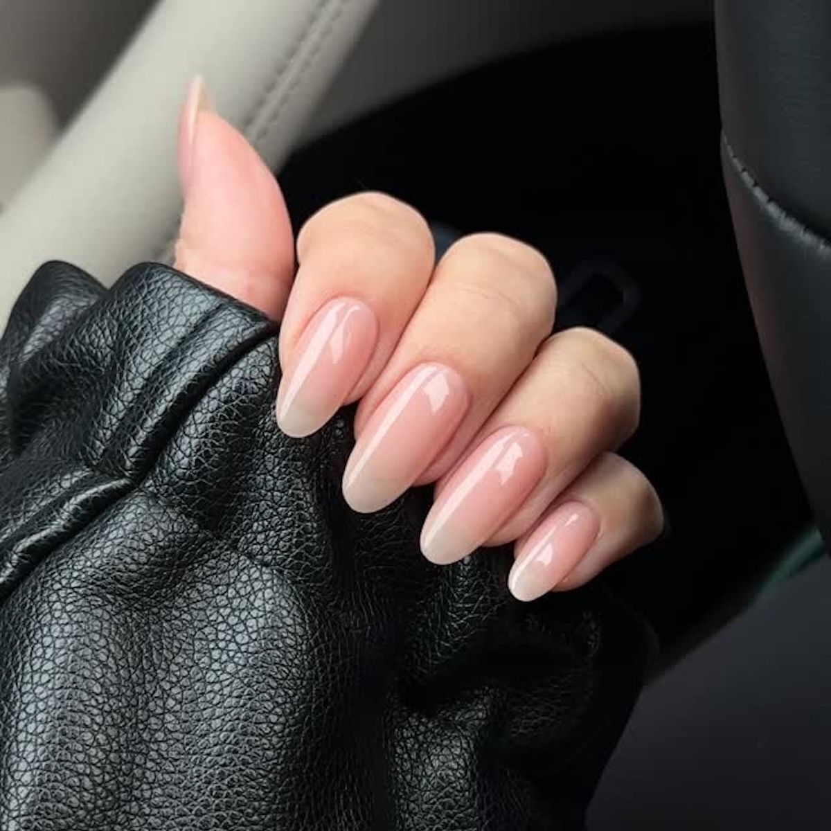 Zola Ganzorigt wearing OPI's Put It In Airplane Mode