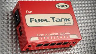 T-Rex Fuel Tank on metal background
