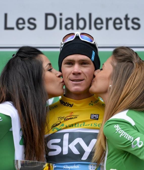 Chris Froome (Sky) extended his lead in Tour de Romandie