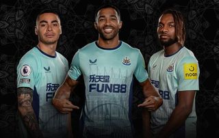 Newcastle United are set to wear a prematch shirt against Brighton.
