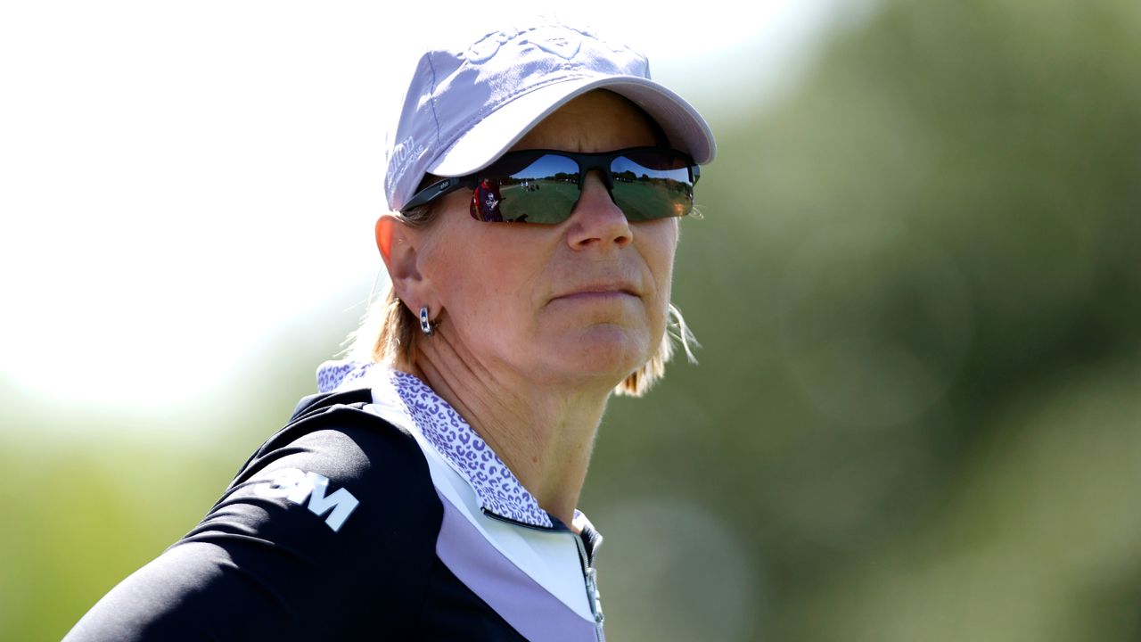 Annika Sorenstam during the 2023 Invited Celebrity Classic