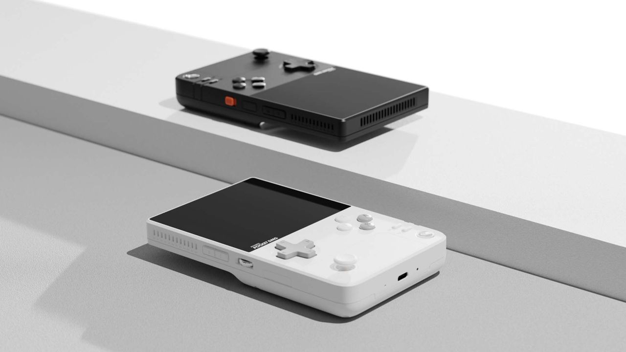 AYANEO Pocket DMG black and white.