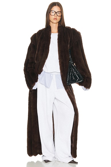 The Irina Faux Fur Coat