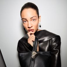 Merit Beauty x Brandon Maxwell campaign photo