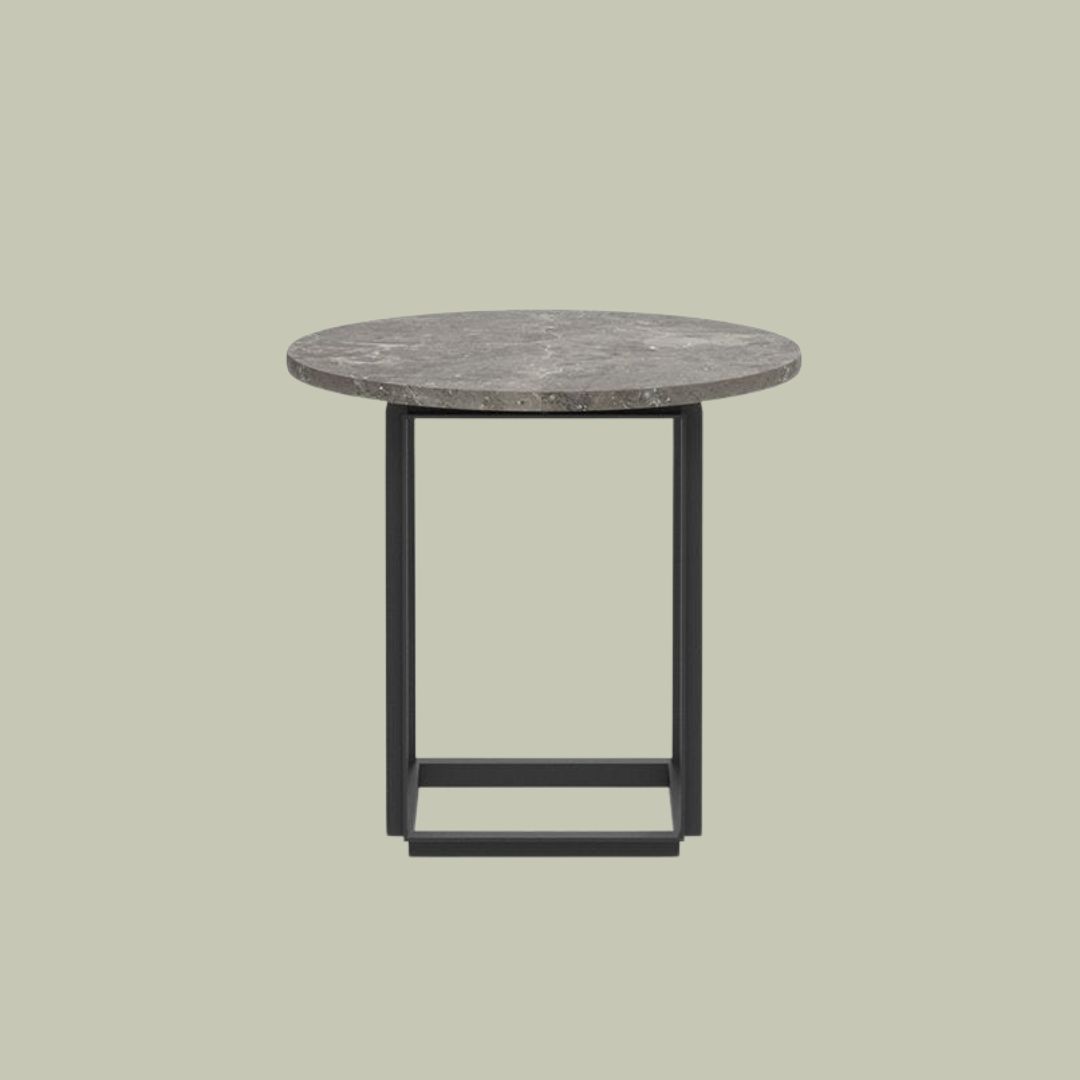 New Works, Florence Side Table Black Frame