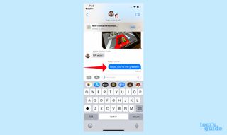 how to unsend text messages in iOS 16 Messages select message