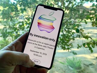 Apple Fall 2019 event inviation