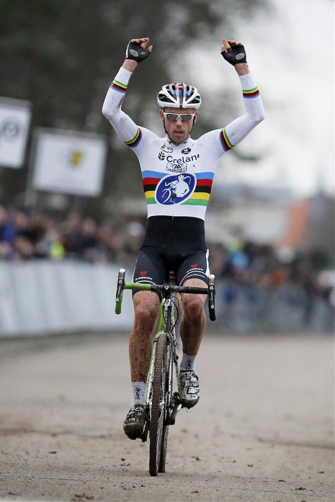 Sven Nys wins the Soudal Cyclo-cross race.