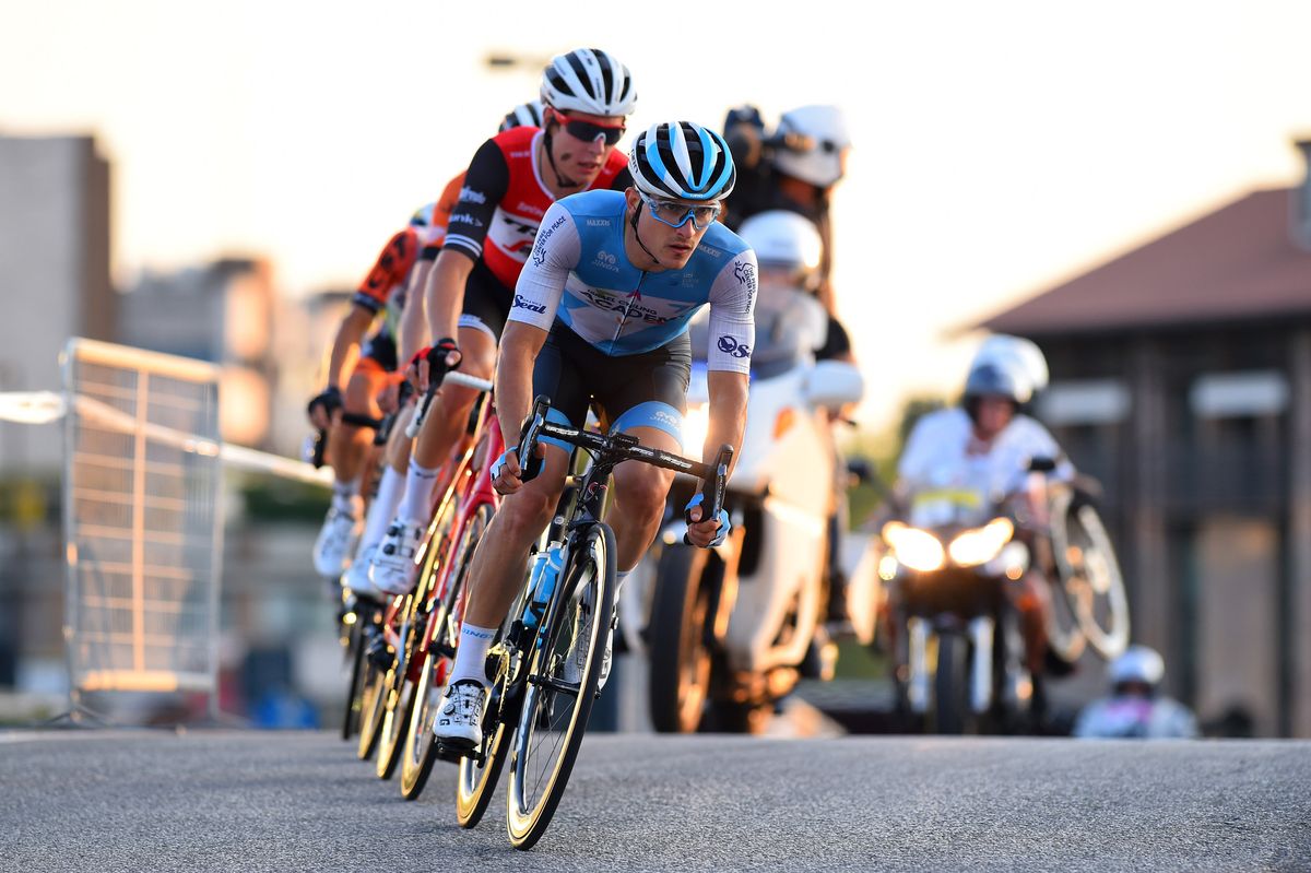 The criterium in the Adriatica Ionica Race