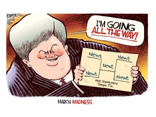 Newt&amp;#039;s convention madness