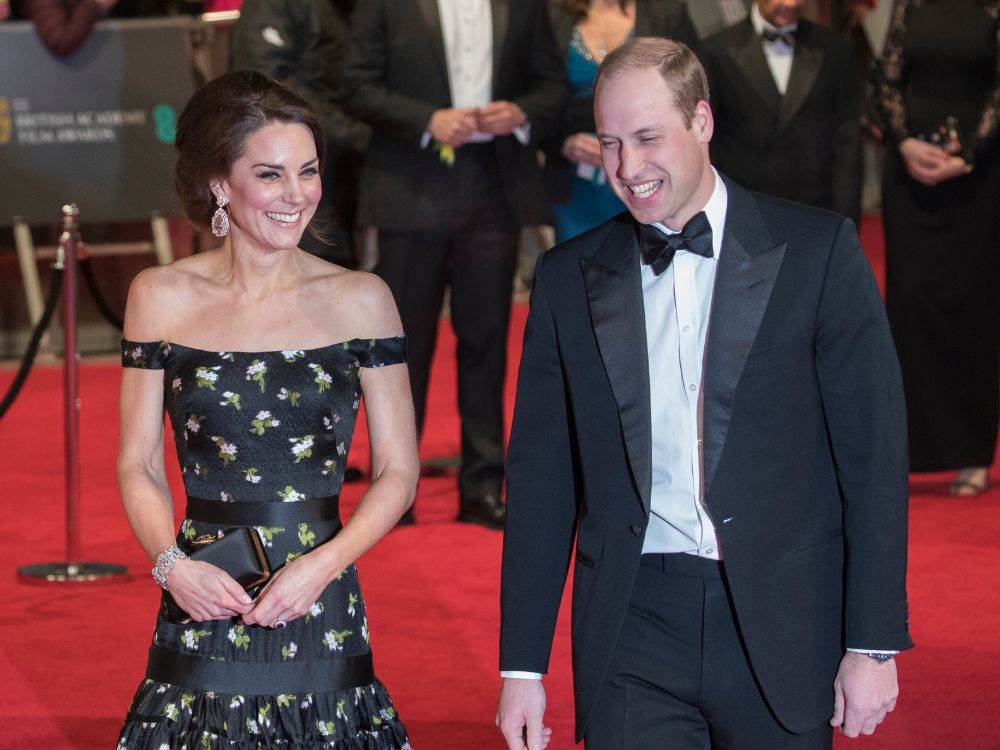 The Prince and Princess of Wales attend the British Academy Film Awards