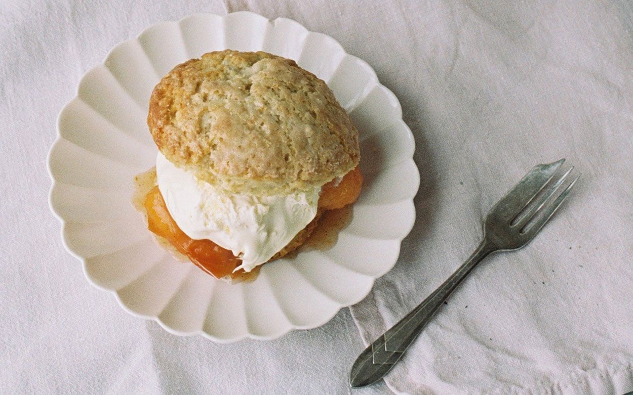 Claire Ptak&#039;s apricot, chamomile and honey scones.