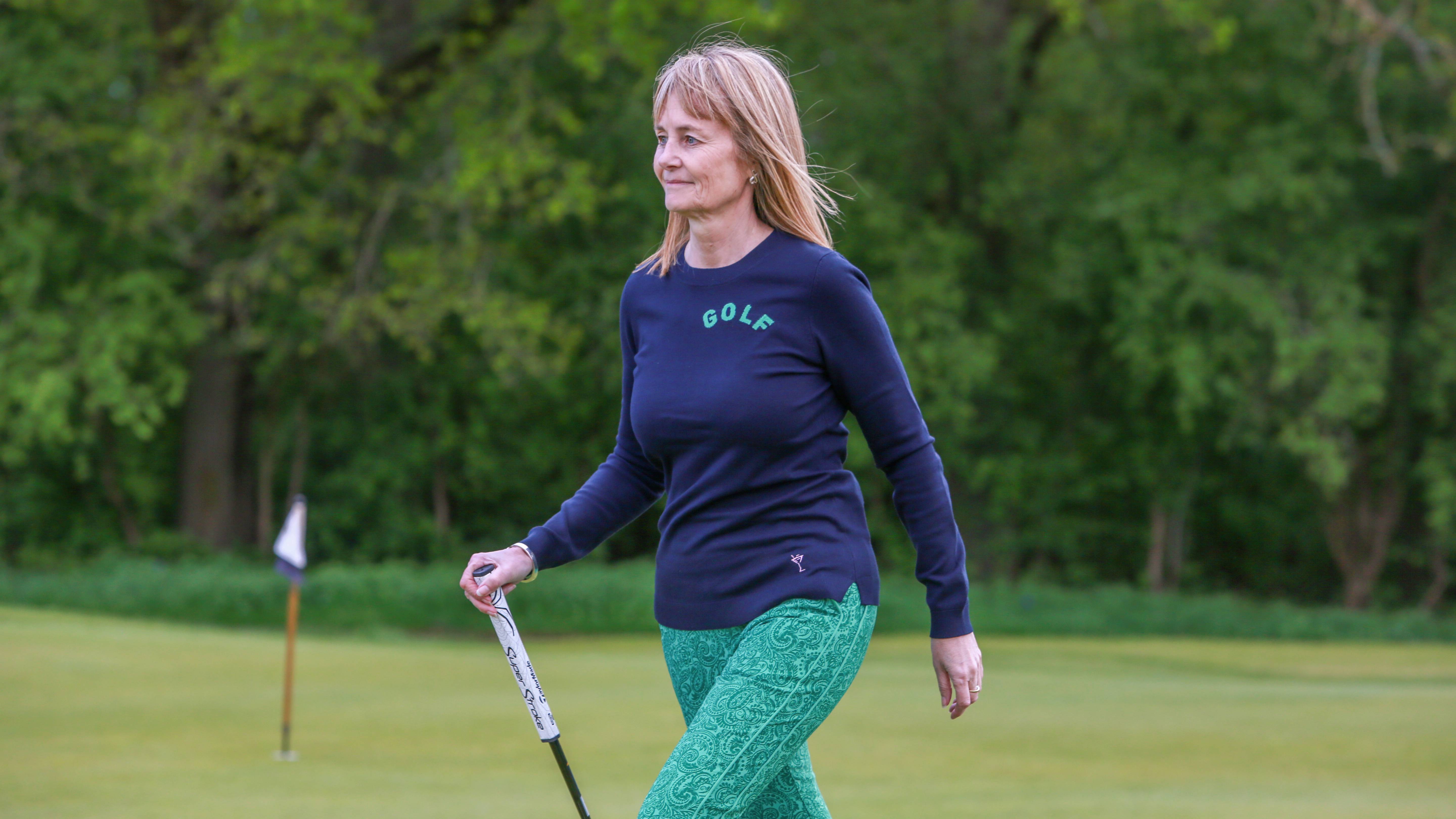 Golftini pants and sweater