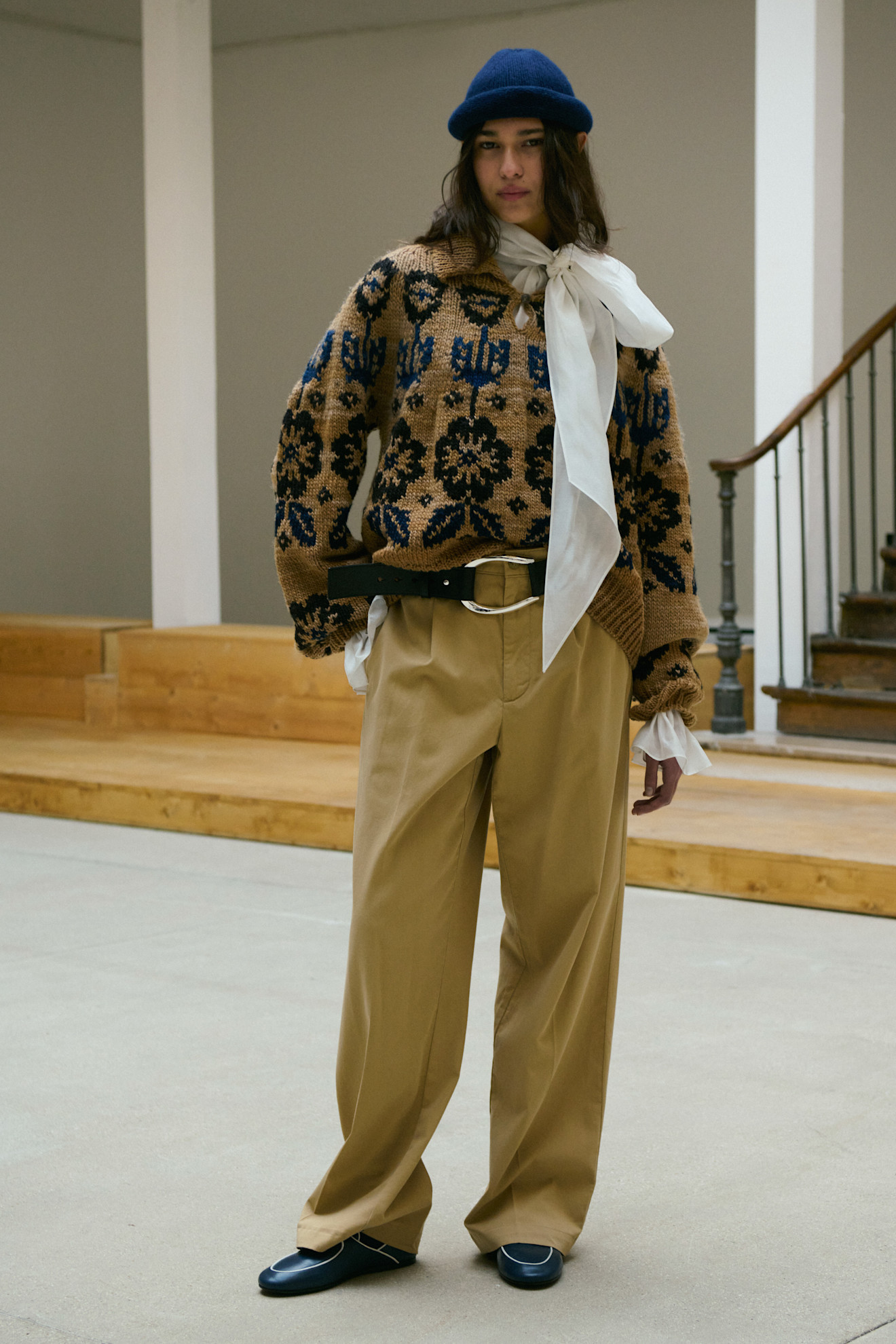 Dark beige pants from Polo Ralph Lauren F/W 26 collection