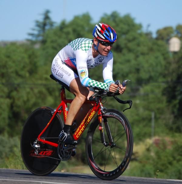 Gonzalo Garrido (Chile) started fast, but faded before the finish