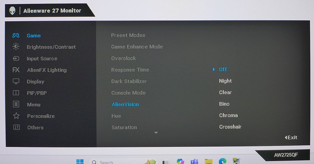 Alienware AW2725QF