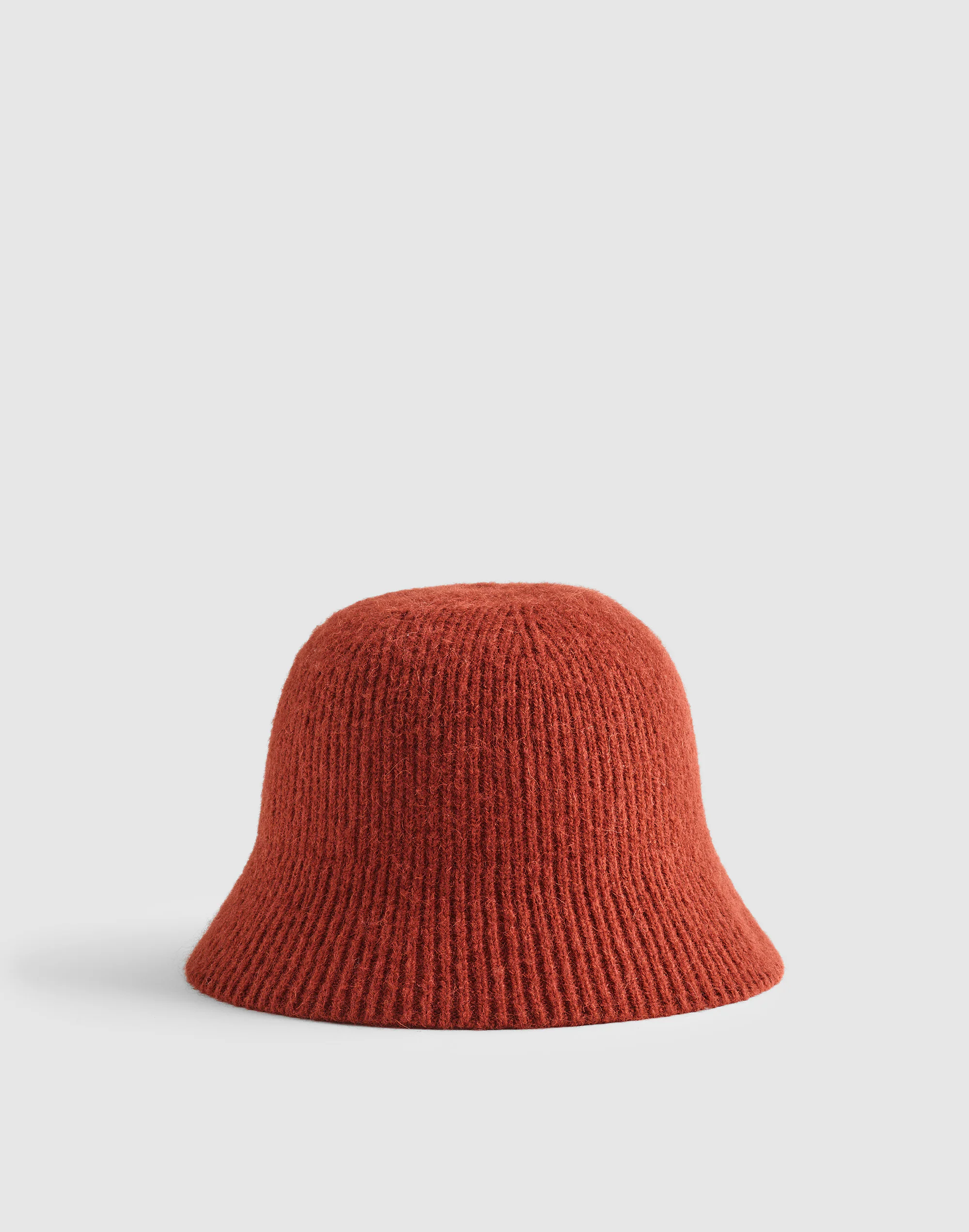 Fuzzy-Knit Bucket Hat