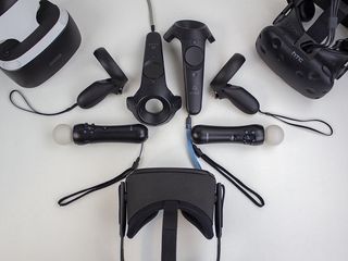 Oculus Vive PSVR and controllers
