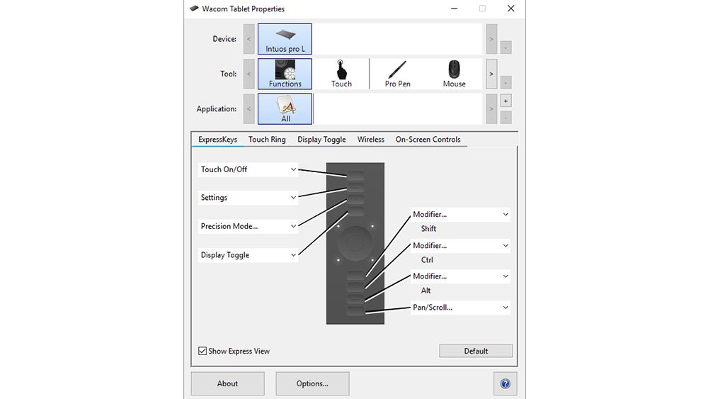 Wacom pen settings: a potential solution if a Wacom pen isn't working