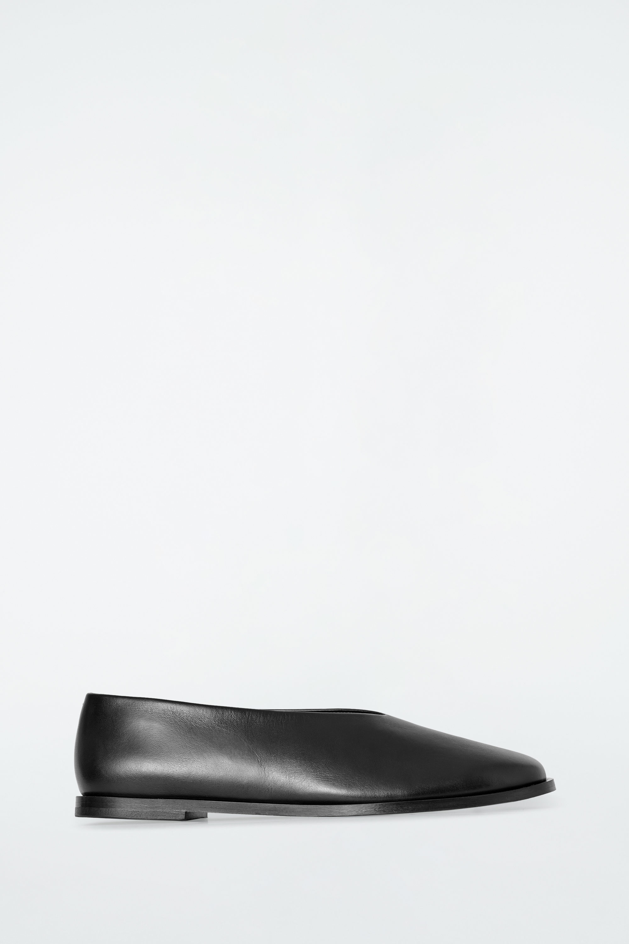 Leather Ballet Flats
