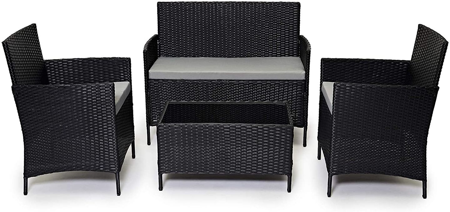 Amazon garden furniture deal 15 off this 4piece rattan set