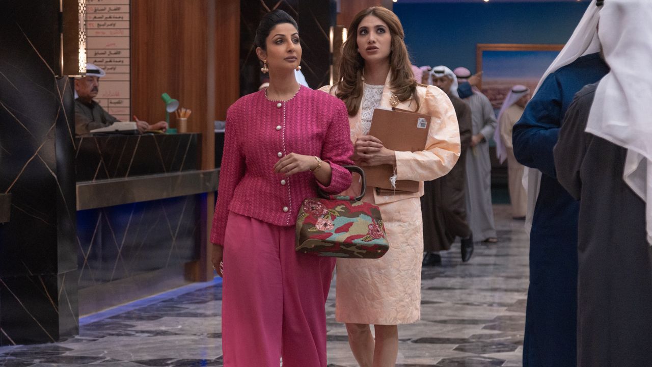 The Exchange true story explained. Seen here are Farida and Munira in the Netflix show