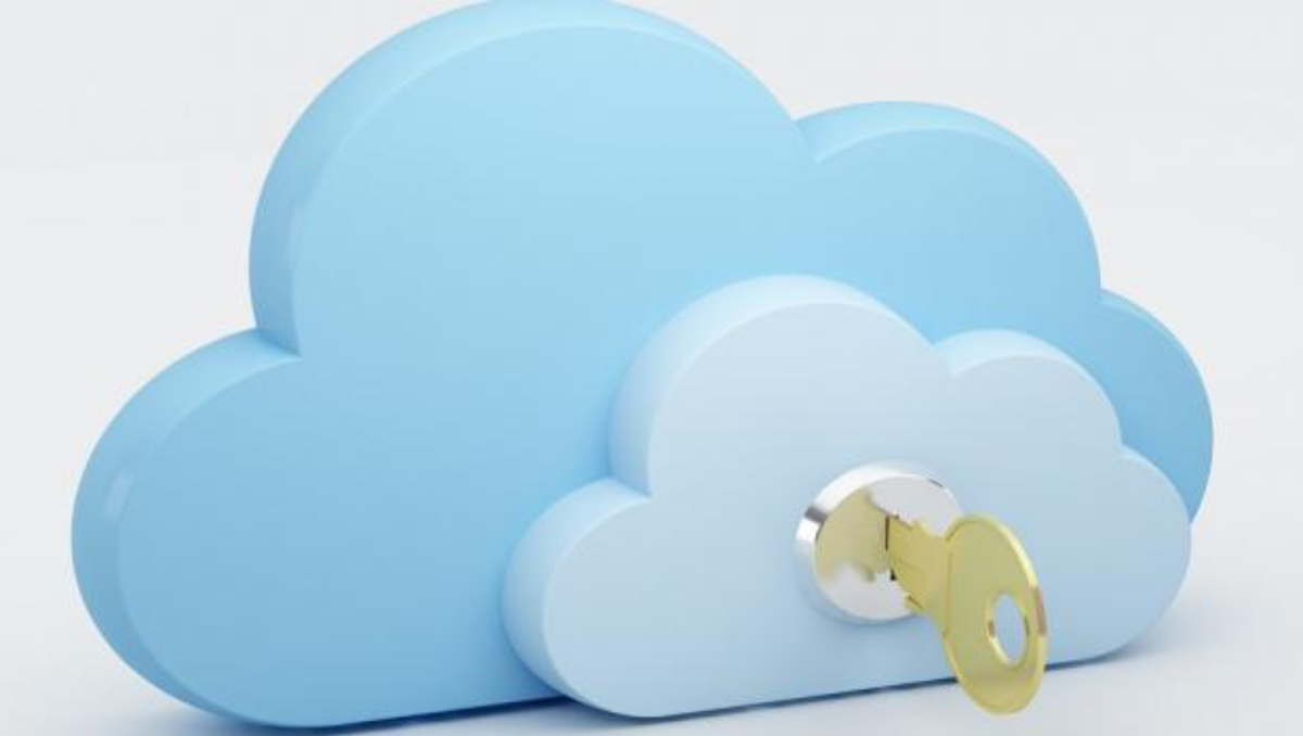 Storage cloud with key in it