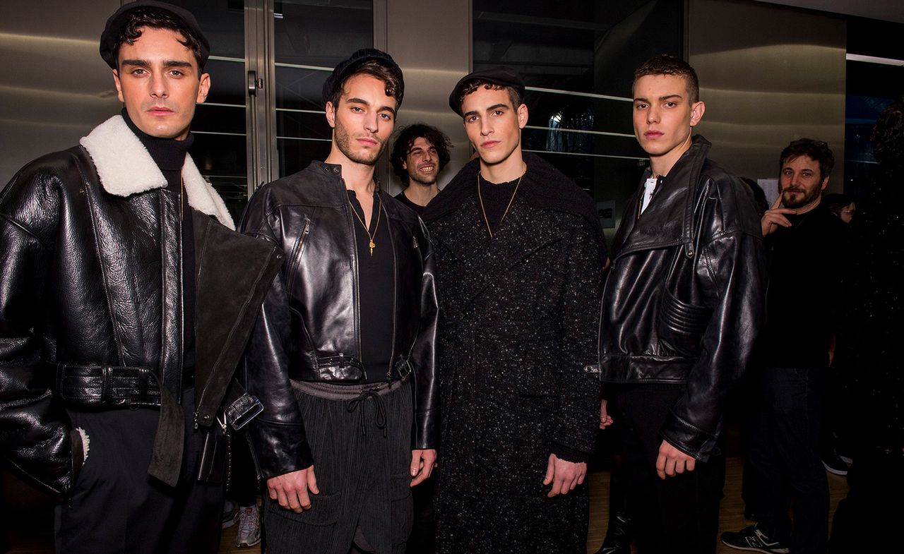 Backstage at Dolce &amp; Gabbana A/W 2020