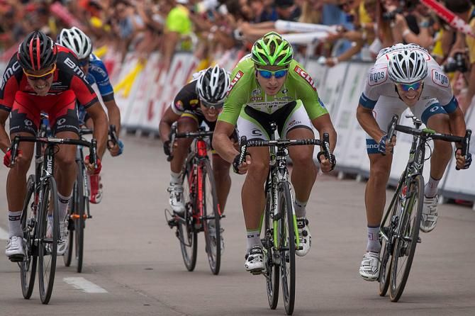 Peter Sagan (Cannondale) pulled off his third stage win in Fort Collins